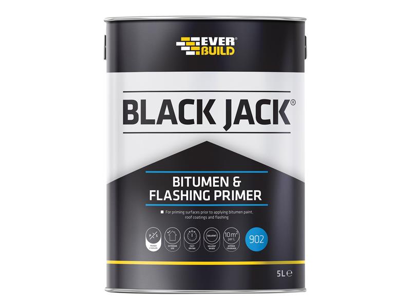 Everbuild Black Jack® 902 Bitumen & Flashing Primer