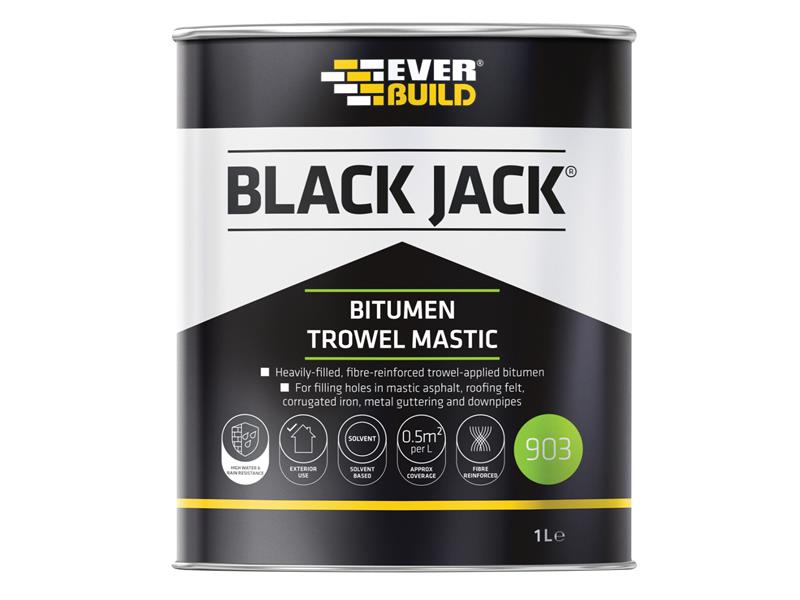 Everbuild Black Jack® 903 Bitumen Trowel Mastic