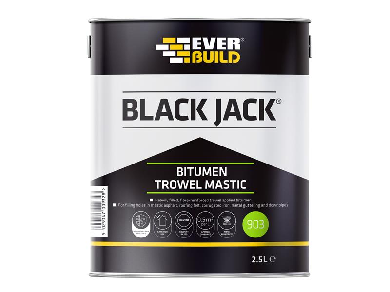 Everbuild Black Jack® 903 Bitumen Trowel Mastic