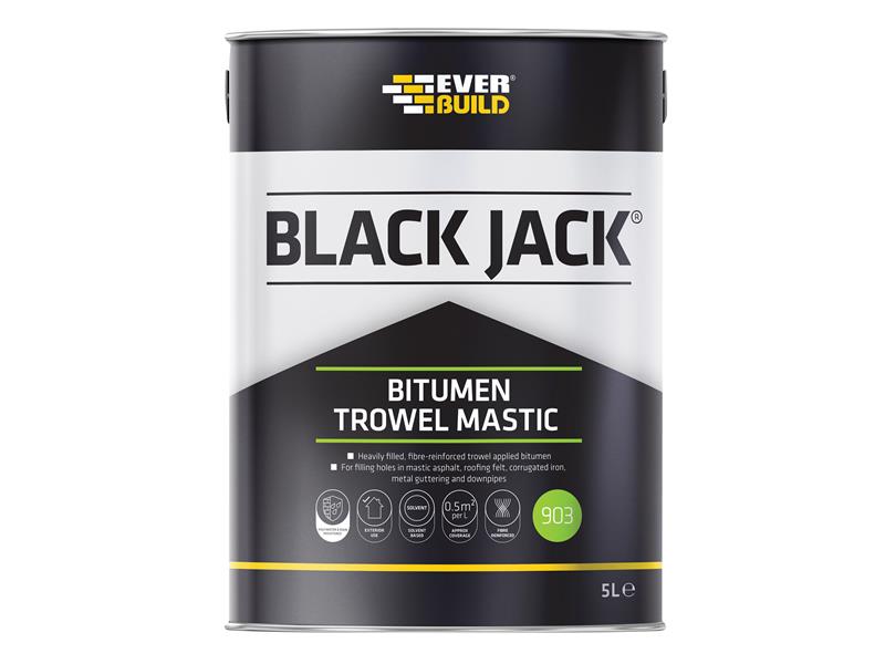 Everbuild Black Jack® 903 Bitumen Trowel Mastic