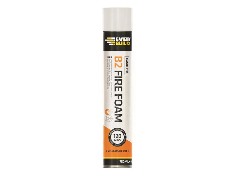 Everbuild Fire Foam B2 Hand Grade Aerosol 750ml