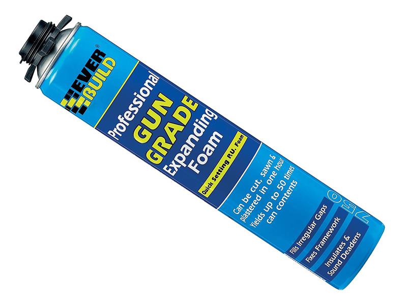 Everbuild Pro Gun Grade Expanding Foam 750ml