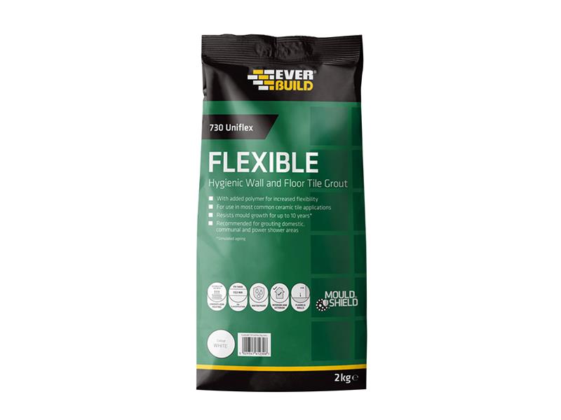 Everbuild 730 Uniflex Hygienic Tile Grout