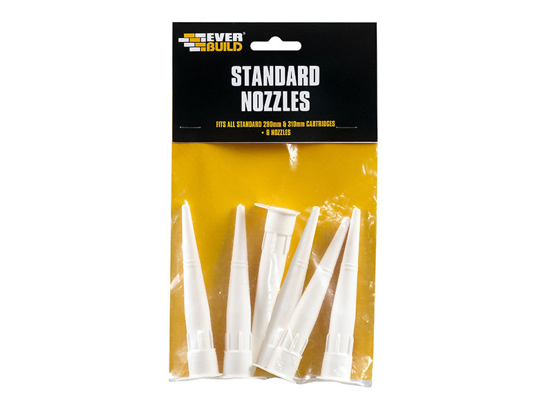 Everbuild Standard Nozzle Pack of 6