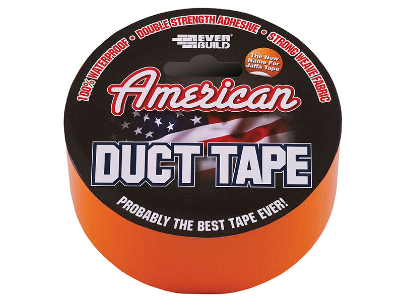 Everbuild American Duct Tape 50mm x 25m Orange