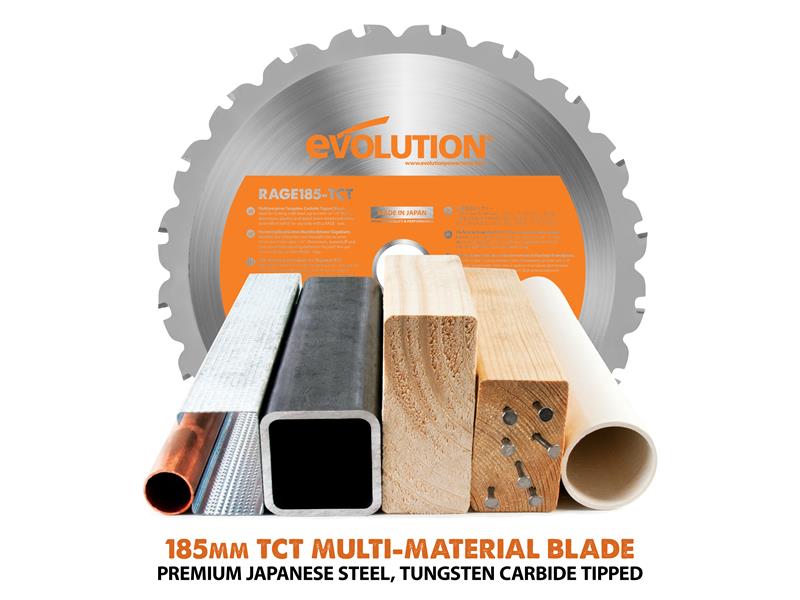 Evolution R185CCSX Circular Track Saw Kit