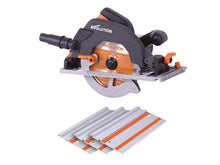 Load image into Gallery viewer, Evolution R185CCSX Circular Track Saw Kit