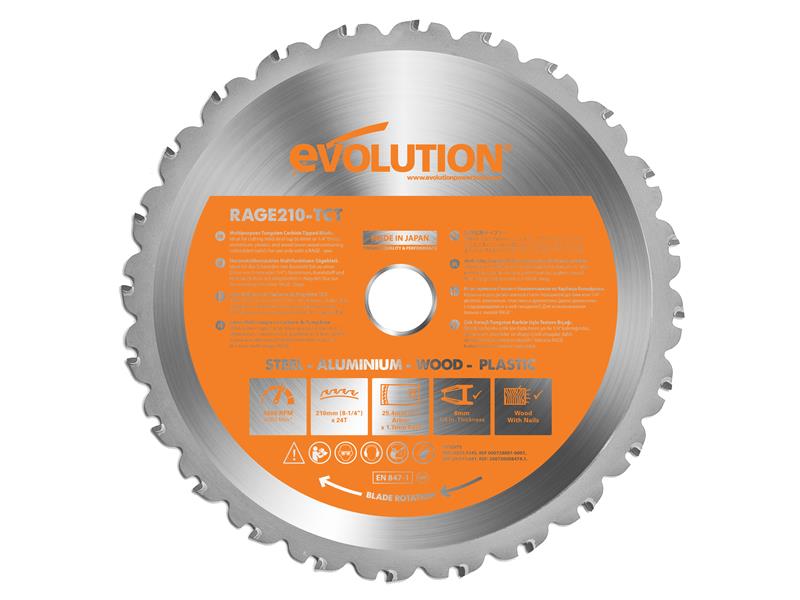 Evolution Diamond Blade, Continuous Rim