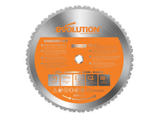 Load image into Gallery viewer, Evolution Multi-Material Chop Saw Blade 355 x 25.4mm x 36T