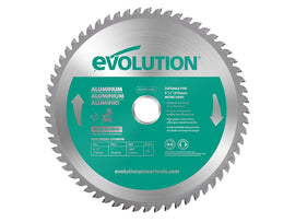 Evolution Aluminium Cutting Mitre Saw Blade