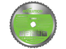 Load image into Gallery viewer, Evolution FURY® Multipurpose TCT Circular Saw Blade