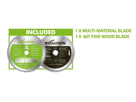 Evolution FURY5-S Plus Multi-Purpose Table Saw 1500W 240V