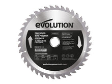 Load image into Gallery viewer, Evolution Fine Wood Mitre/Table Saw Blade