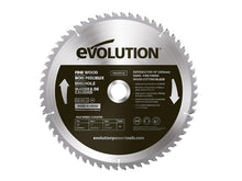 Load image into Gallery viewer, Evolution Fine Wood Mitre/Table Saw Blade