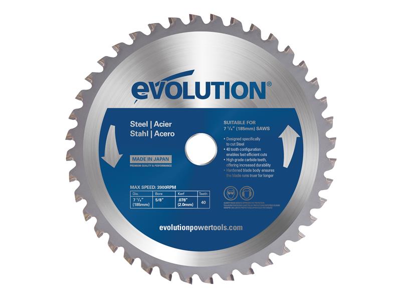 Evolution Mild Steel Cutting Circular Saw Blade