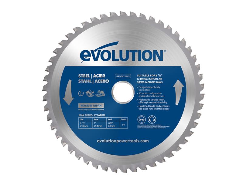 Evolution Mild Steel Cutting Circular Saw Blade