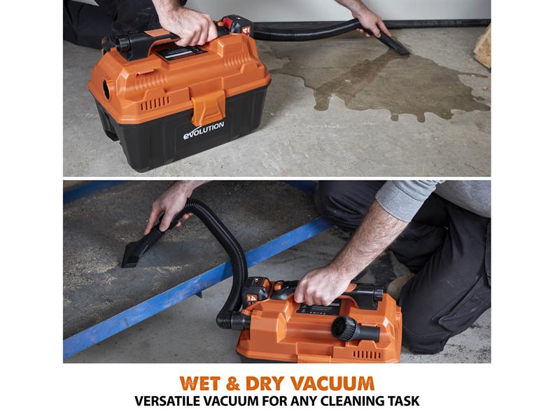 Evolution R11VAC-Li EXT Wet & Dry Vacuum Cleaner