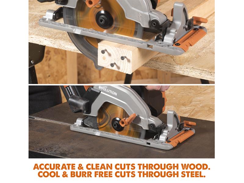 Evolution R165CCS-Li EXT Circular Saw