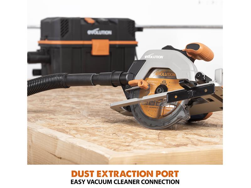 Evolution R165CCS-Li EXT Circular Saw