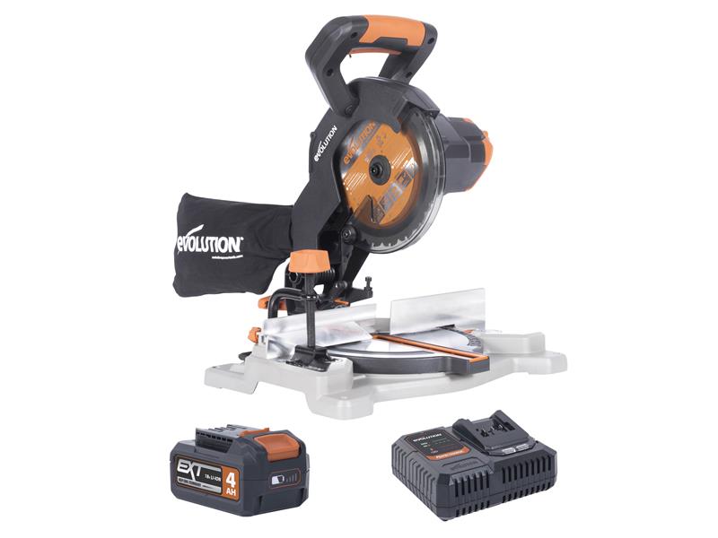 Evolution R185CMS-Li EXT Compound Mitre Saw