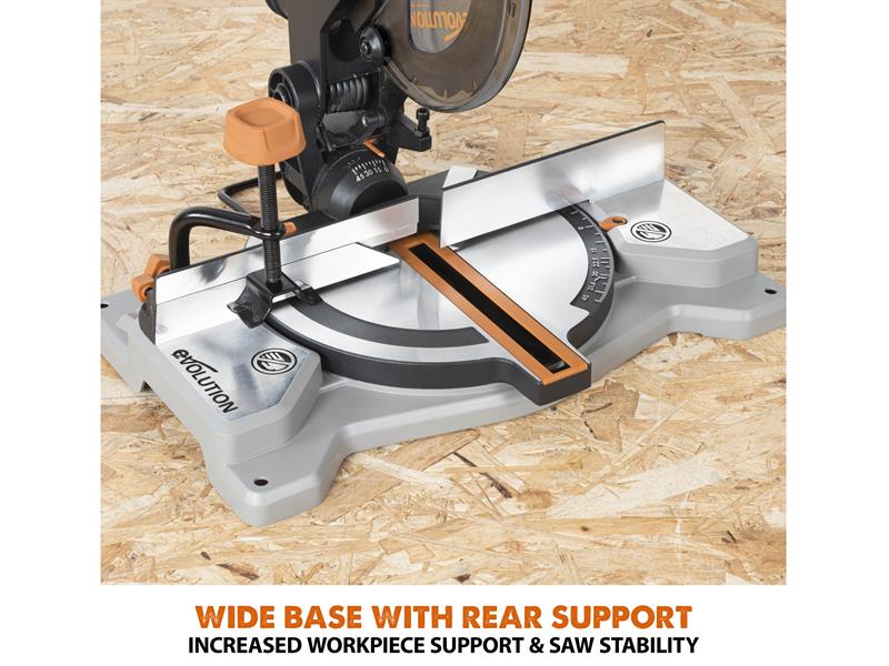 Evolution R185CMS-Li EXT Compound Mitre Saw