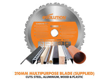 Load image into Gallery viewer, Evolution R210CMS Multi-Purpose Compound Mitre Saw