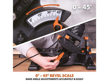 Load image into Gallery viewer, Evolution R210SMS-300+ Pro Multi-Material Sliding Mitre Saw