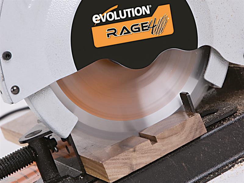 Evolution RAGE-4 Mini Chop Saw 185mm