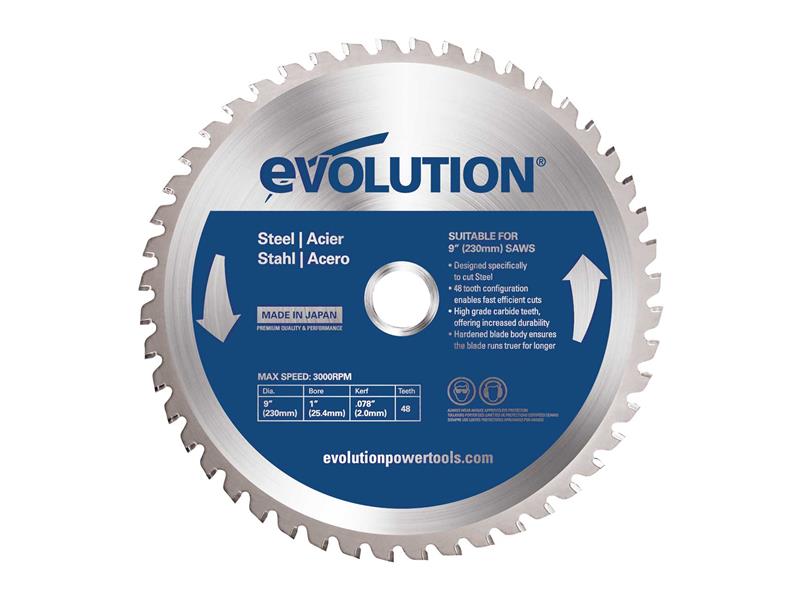 Evolution Stainless Steel Cutting Circular Saw Blade