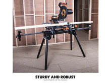 Load image into Gallery viewer, Evolution Mitre Saw Stand with Extendable Arms