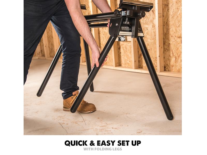 Evolution Mitre Saw Stand with Extendable Arms