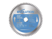 Load image into Gallery viewer, Evolution Thin Steel Cutting Mitre Saw Blade