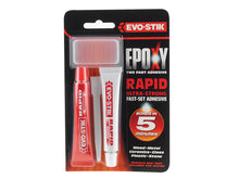 Load image into Gallery viewer, EVO-STIK Epoxy Rapid (5 Min.) 2 x 15ml Tubes