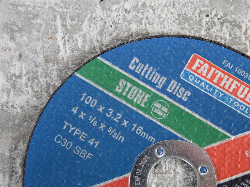 Faithfull Stone Cut Off Disc