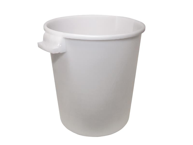 Faithfull Builder's Bucket 50 litre (10 gallon) - White