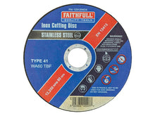 Load image into Gallery viewer, Faithfull Inox Cutting Disc