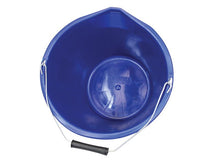 Load image into Gallery viewer, Faithfull Builder&#39;s Industrial Bucket 14 litre (3 gallon) - Blue