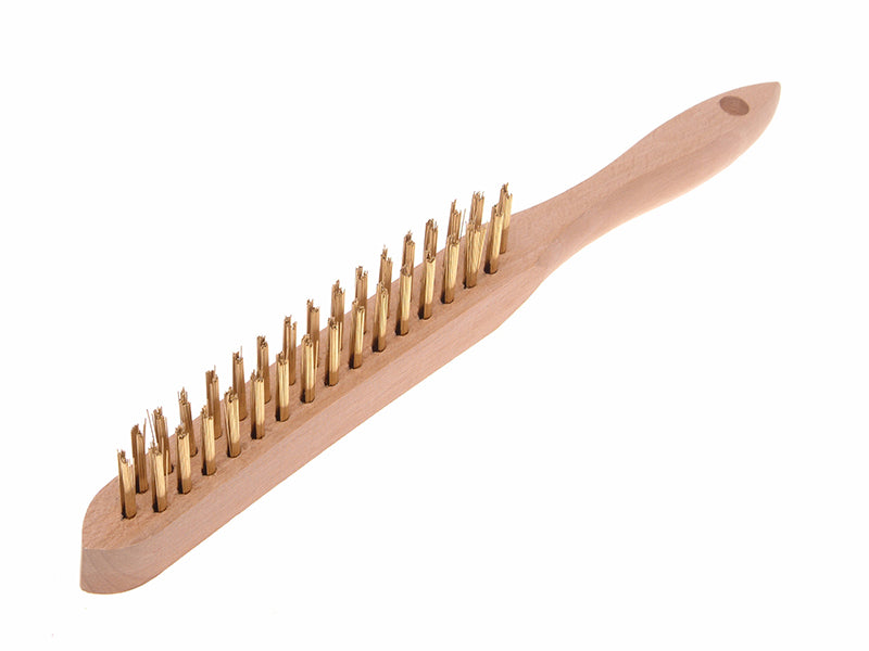 Faithfull Brass Wire Scratch Brush