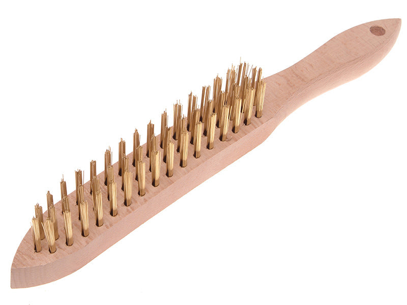 Faithfull Brass Wire Scratch Brush