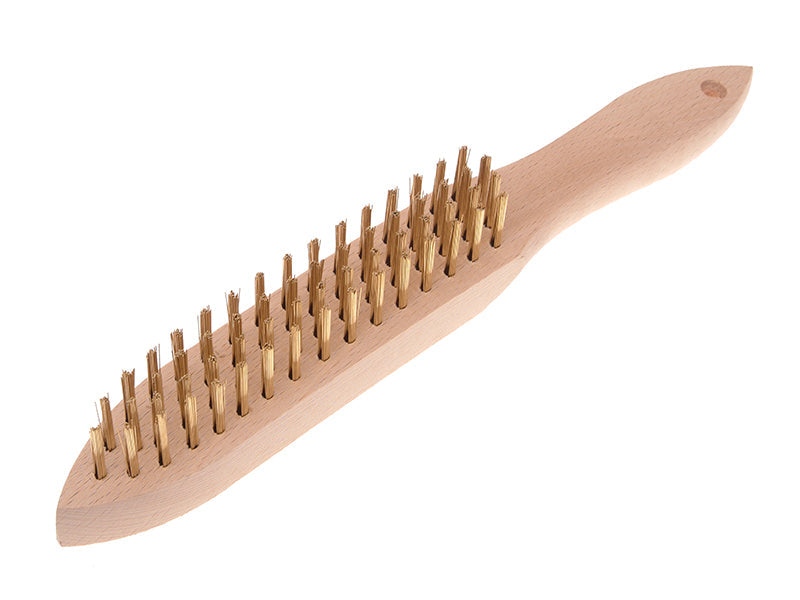 Faithfull Brass Wire Scratch Brush