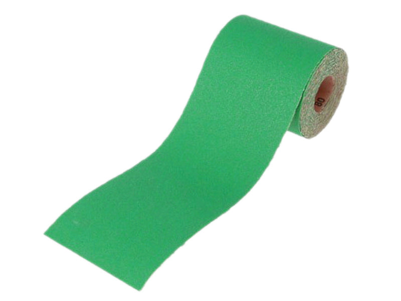 Faithfull 100mm Green Aluminium Oxide Paper Roll