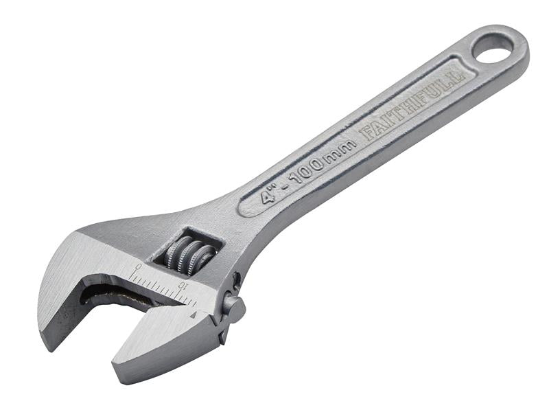 Faithfull Chrome Adjustable Spanner