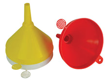 Load image into Gallery viewer, Faithfull Plastic Funnel 150mm Set, 3 Piece