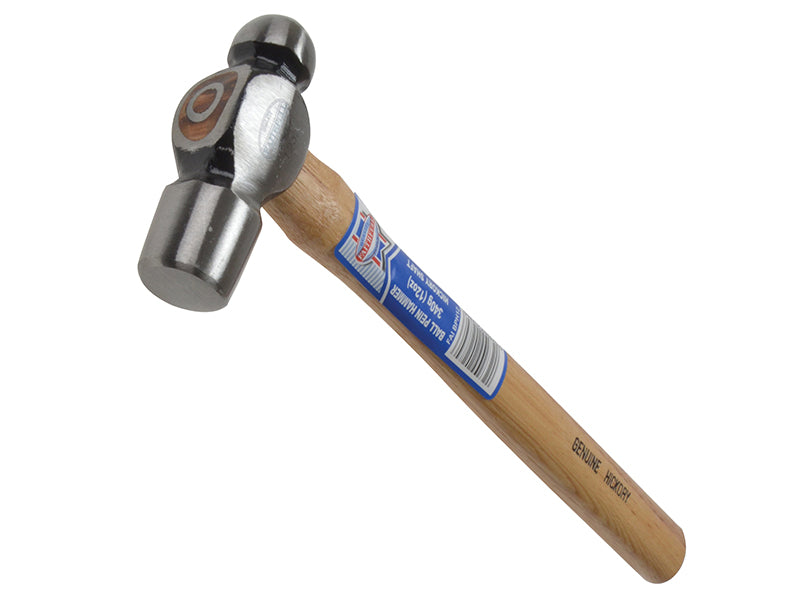 Faithfull Ball Pein Hammer, Hickory Handle