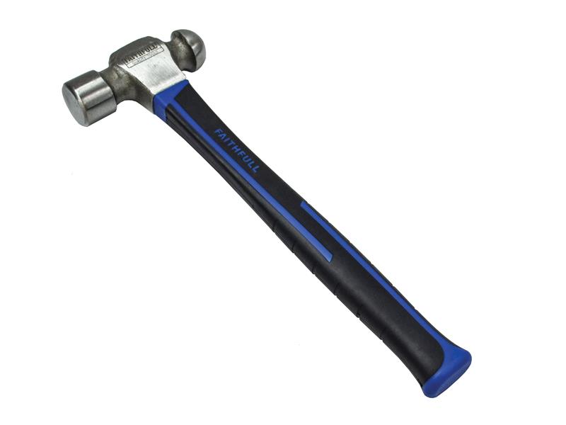 Faithfull Ball Pein Hammer, Fibreglass Shaft