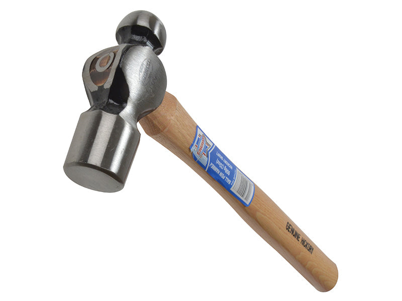 Faithfull Ball Pein Hammer, Hickory Handle