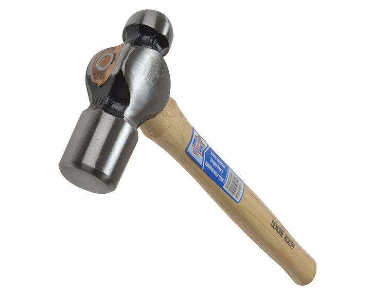 Faithfull Ball Pein Hammer, Hickory Handle