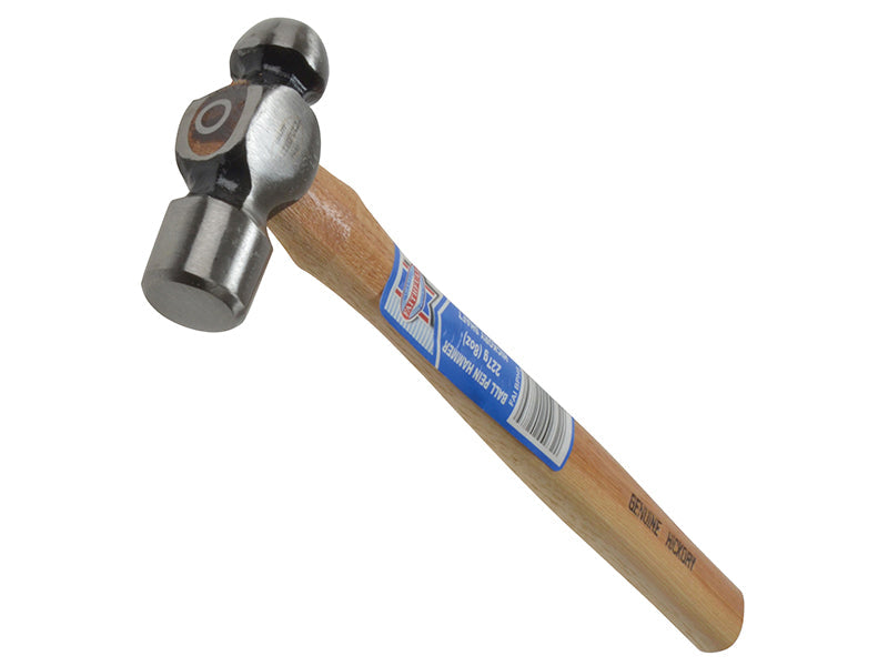 Faithfull Ball Pein Hammer, Hickory Handle