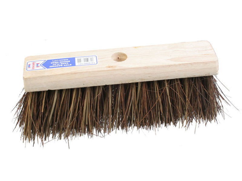 Faithfull Stiff Bassine / Cane Flat Broom Head 325mm (13in)