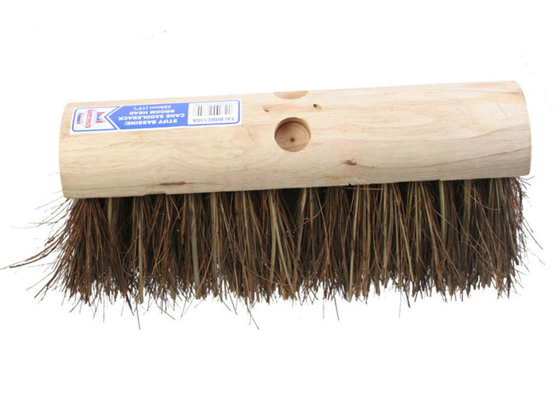 Faithfull Stiff Bassine / Cane Saddleback Broom Head 325mm (13in)